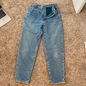 Fleece LL bean jeans